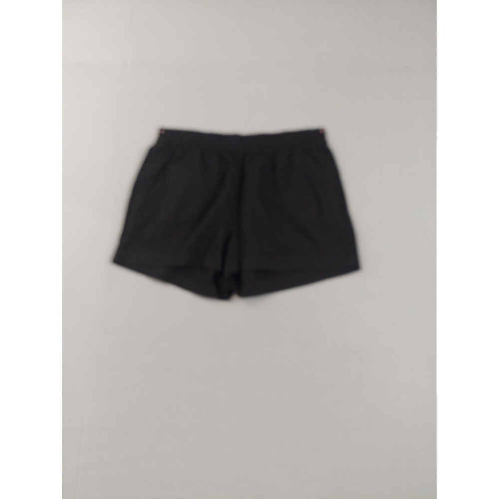 Old Navy Women Short L Black Elastic Waist Band Pull On High Rise Comfort Active